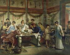 A Roman Feast (Roberto Bompiani) - Muzeo.com
