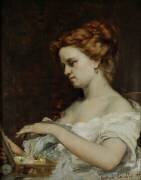 A Woman with Jewellery (Gustave Courbet) - Muzeo.com