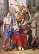 Allégorie de la régence d'Anne d'Autriche (Laurent de La Hyre) - Muzeo.com