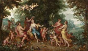 Allegory of Abundance (Jan Brueghel the Younger) - Muzeo.com