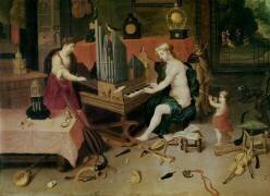 Allegory of Hearing (Jan van Kessel) - Muzeo.com