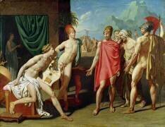 Ambassadors Sent by Agamemnon to Urge Achilles to Fight (Jean-Auguste-Dominique Ingres) - Muzeo.com