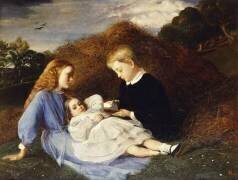 Amy, Dorothea and Hungerford Wren Hoskyns (William Blake Richmond) - Muzeo.com