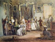 An Evening at the House of Madame X (Henri Bonaventure Monnier) - Muzeo.com