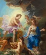 Apollon sur son char se présente à Thétys (Jean Jouvenet) - Muzeo.com