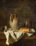 Apprêt d'un déjeuner rustique (Henri Horace Roland Delaporte) - Muzeo.com