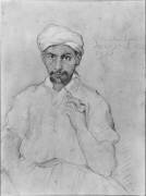 Arab smoking the pipe (Théodore Chasseriau) - Muzeo.com