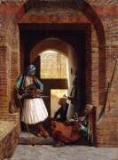 Arnaut bodyguards in Cairo (Jean-Léon Gérôme) - Muzeo.com