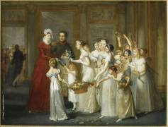 Arrivée de l'impératrice Marie-Louise à Compiègne le 28 mars 1810 (Pauline Auzou) - Muzeo.com