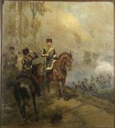 Artillerie à cheval de la Garde impériale en grande tenue, vers 1855-1870 (Edouard Detaille) - Muzeo.com