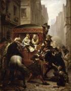 Assassinat d'Henri IV et arrestation de Ravaillac le 14 mai 1610 (Charles-Gustave Housez) - Muzeo.com