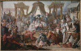 Audience de l'empereur de Chine (François Boucher) - Muzeo.com