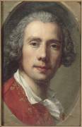 Autoportrait du peintre Guillaume Voiriot en 1749 (1713-1799) (Guillaume Voiriot) - Muzeo.com