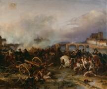 Bataille de Montereau, le 18 février 1814 (opération dirigée par le Général Gérard) (Jean-Charles Langlois) - Muzeo.com