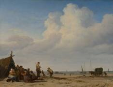 Beach View (Adriaen van de Velde) - Muzeo.com
