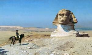 Bonaparte Before the Sphinx (Jean-Léon Gérôme) - Muzeo.com