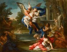 Borée enlevant Orithyie (Sebastiano Conca) - Muzeo.com