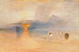 Calais Sands at Low Water (Joseph Mallord William Turner) - Muzeo.com