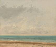 Calm Sea (Gustave Courbet) - Muzeo.com