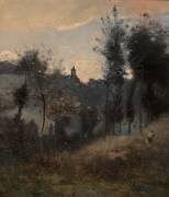 Canteleu près de Rouen (Jean-Baptiste Camille Corot) - Muzeo.com