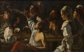Card and Backgammon Players (Théodor Rombouts) - Muzeo.com