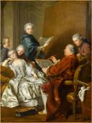 Carle Van Loo et sa famille (Louis-Michel van Loo) - Muzeo.com