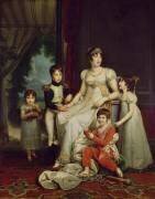 Caroline Murat et ses enfants (François Gérard) - Muzeo.com