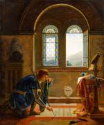Charles VII écrivant ses adieux à Agnès Sorel (Fleury François Richard) - Muzeo.com
