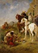 Chasse au faucon en Algérie (Eugène Fromentin) - Muzeo.com