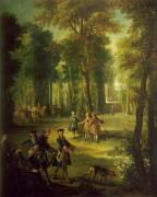 Chasse de Louis XV : le lévrier (Jean-Baptiste Oudry) - Muzeo.com
