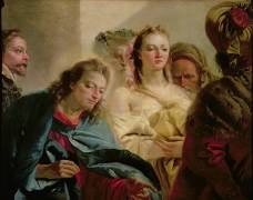 Christ and the Adulteress (Giandomenico Tiepolo) - Muzeo.com