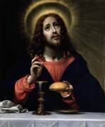 Christ Blessing the Sacraments (Carlo Dolci) - Muzeo.com