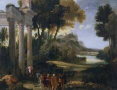 Classical landscape (Giovanni Paolo Pannini) - Muzeo.com