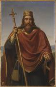 Clovis, roi des Francs (465-511) (François-Louis Dejuinne) - Muzeo.com