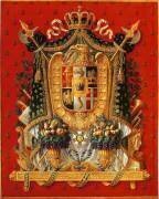 Coat of Arms of Italy (Louis Saint-Ange-Desmaisons) - Muzeo.com