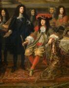 Colbert présente à Louis XIV les membres de l'Académie Royale des Sciences crée en 1667 (Henri Testelin) - Muzeo.com