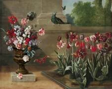 Corner of Monsieur de la Bruyere's Garden (Jean-Baptiste Oudry) - Muzeo.com