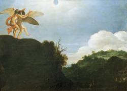 Daedalus warns Icarus of the dangers of the sun (Carlo Saraceni) - Muzeo.com