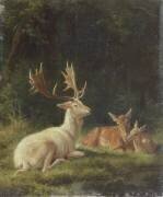 Deer in a Landscape (Rosa Bonheur) - Muzeo.com