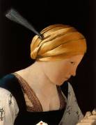 Détail du Tricheur à l'as de carreau (Georges de La Tour) - Muzeo.com