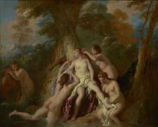 Diana and Her Nymphs Bathing (Jean-François de Troy) - Muzeo.com