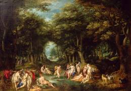 Diane découvrant la grossesse de Callisto (Hendrick de Clerck) - Muzeo.com