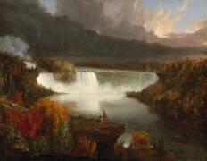 Distant View of Niagara Falls (Thomas Cole) - Muzeo.com