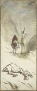 Don Quichotte et la mule morte (Honoré Daumier) - Muzeo.com