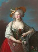Elisabeth Philippine Marie Hélène de France, dite Madame Elisabeth (Elisabeth Vigée Le Brun) - Muzeo.com