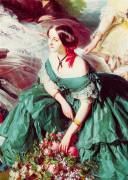 Empress Eugenie and her Ladies in Waiting (Franz Xaver Winterhalter) - Muzeo.com