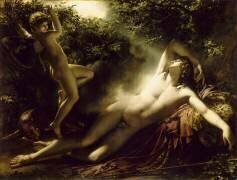 Endymion, effet de lune dit aussi Le Sommeil d'Endymion (Anne-Louis Girodet) - Muzeo.com
