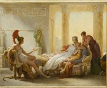 Enée et Didon ; esquisse (Pierre-Narcisse Guérin) - Muzeo.com