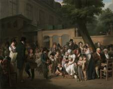 Entrance to the Jardin Turc (Louis-Léopold Boilly) - Muzeo.com