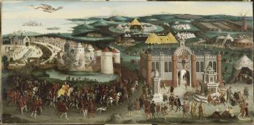 Entrevue de François Ier et d'Henri VIII au camp du drap d'or le 7 juin 1520 (Friedrich Bouterwek) - Muzeo.com
